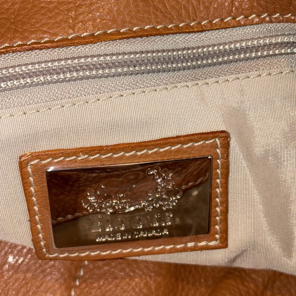 BNWT Vintage Authentic Roots Giselle Bag – Prince Leather – Bamboo - Picture 4 of 6